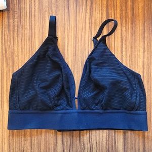 Lively | Busty Stripe Mesh Bralette | No underwire